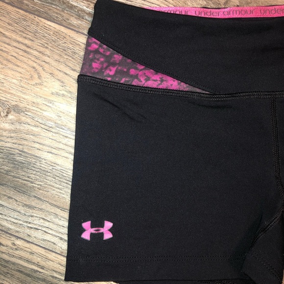 Under Armour Snakeskin Black Fitted Shorts - Picture 5 of 11